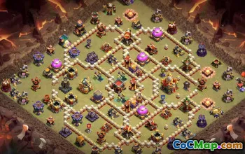 Top Town Hall 16 Base Layouts & Links #51135