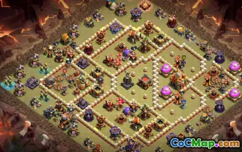 Top Town Hall 16 Base Layouts to Copy #51141