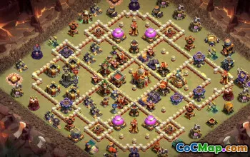 Top Town Hall 16 Base Layouts with Copy Links #51142