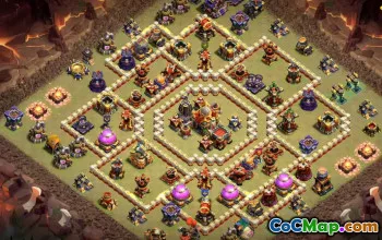 Top TH16 Base Layouts with Copy Links #51144