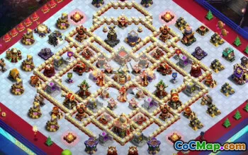 Top Town Hall 16 Base Layouts with Copy Links #51441