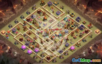 Top Town Hall 16 Base Layouts with Link #51869