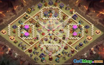 Top Town Hall 16 Base Layouts with Links #51870