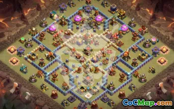 Copy Town Hall 16 Base Layouts for Clash of Clans #51872