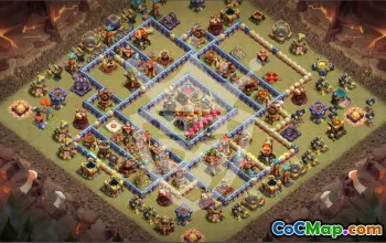Top Town Hall 16 Base Layout Copy Guide #51874
