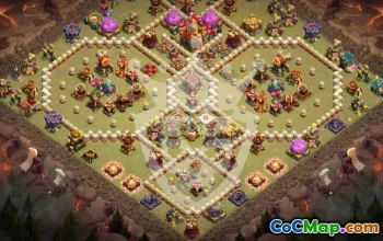 Top Coop Base Layouts for Town Hall 16 #51878