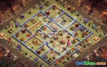 Top Town Hall 16 Base Layouts with Links #51881