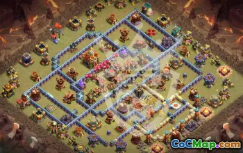 Top Town Hall 16 Base Layouts for Clash of Clans #51885