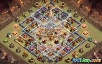 Top TH16 Base Layouts with Copy Links #51889