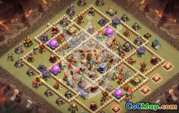 Top Clash of Clans TH16 Base Layouts with Links #51895