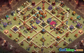 Top Town Hall 16 Base Layouts for Clash of Clans #52048