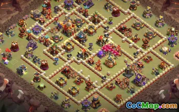 Top Clash of Clans TH16 Base Layouts with Links #52049