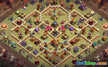 Top Clash of Clans Town Hall 16 Base Layouts #52050