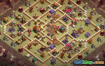 Top Town Hall 16 Base Layouts & Maps #52051