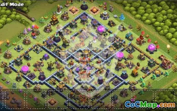 Top TH16 Clash of Clans Base Layouts #52178