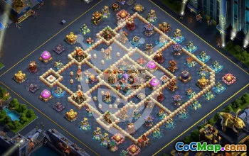 Top Town Hall 16 Base Layouts with Copy Links #55251