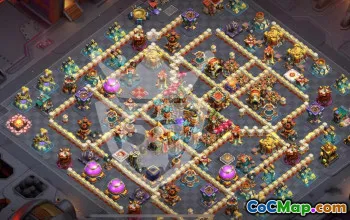 Top Town Hall 16 Base Layouts for Clash of Clans #55263