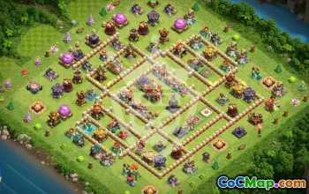 Top CoC Town Hall 16 Base Layouts to Copy #55266