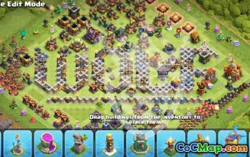 Top Clash of Clans TH16 Base Layouts with Copy Link #55300