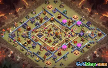 TH16 War Base for CWL/Legend League - Clash of Clans #19129