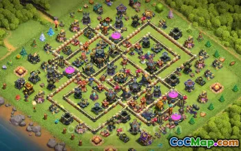 TH17 Defense Base Copy for Trophy Collecting - COC 2025 #26792
