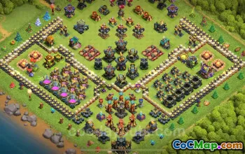 TH17 Farming Base Copy & Layout | Clash of Clans 2025 #26744