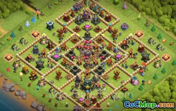 TH17 Farming Base Design & Link - Clash of Clans 2025 #22649