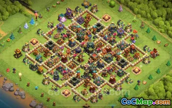 TH17 Farming Base Link - Hybrid Design for Clash of Clans 2025 #22485