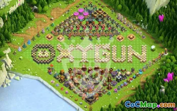 Top Copy Base Layouts for Town Hall 17 #45864