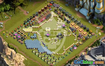 Top Copy Base Layout for Town Hall 17 #46539