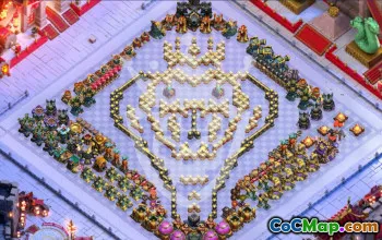 Top Copy Base Layouts for Clash of Clans Town Hall 17 #46950