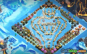 town hall 17, funny/progress base layout #47240