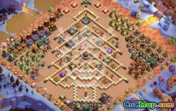 Best Copy Base Layout for TH17 in Clash of Clans #47604