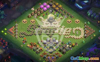 Copy TH17 Base Layout for Clash of Clans #51692