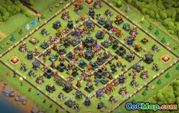 TH17 Hybrid Base Copy: Top Anti-Dragon Defense 2025 #26760