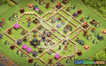 Best TH17 Hybrid Base Layout & Copy Link #44966