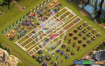 town hall 17, progress base layout #44981