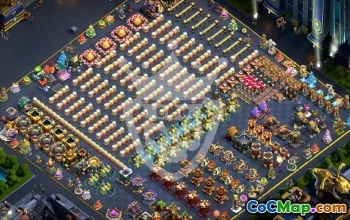 Clash of Clans TH17 Base Layout Copy #46536