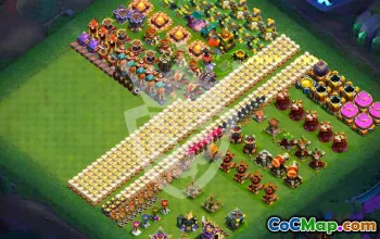 Top Town Hall 17 Base Layouts & Copy Link #46537