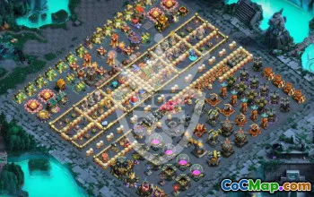 town hall 17, progress base layout #47439