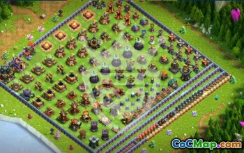 Top TH17 Base Layout for Clash of Clans #48015