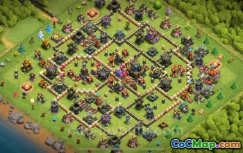 TH17 Trophy Base Copy - Anti Everything for Clash of Clans #26758