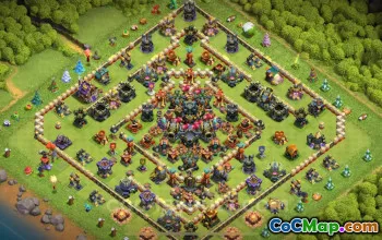 TH17 Trophy Base Copy for Clash of Clans 2024 - Link Inside! #17774