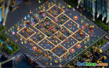 TH17 Trophy Base Guide & Link - Clash of Clans 2025 #22614