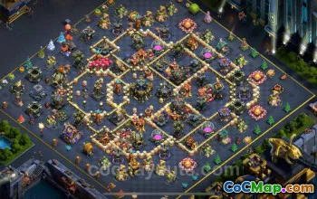 TH17 Trophy Base Link - Clash of Clans 2025 Defense #26738