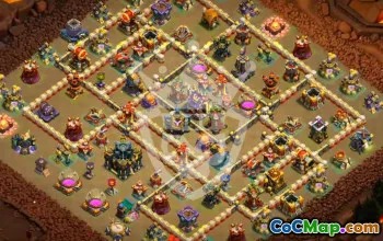 Best Town Hall 17 Base Layouts for Clans #46708