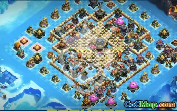 Top TH17 Base Layouts with Copy Links #47519