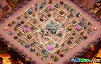 Top Copy Base Layouts for TH17 Clash of Clans #44982