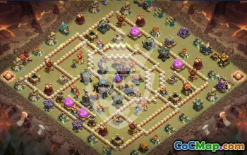 Best TH17 Clash of Clans Base Layouts #45823