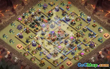 Best Copy Base Layouts for Town Hall 17 #46617